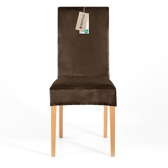 RESTILO navlaka za kauč SENTO boja smeđa glatki klasični stil