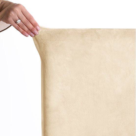 RESTILO navlaka za kauč SENTO boja svijetlo bež glatki klasični stil