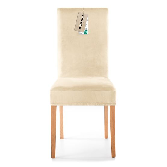 RESTILO navlaka za kauč SENTO boja svijetlo bež glatki klasični stil