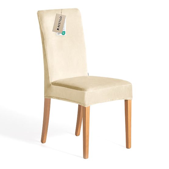 RESTILO navlaka za kauč SENTO boja svijetlo bež glatki klasični stil