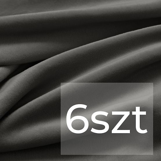 RESTILO presvlaka za kauč SENTO boja čelična glatki klasični stil