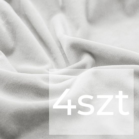 RESTILO presvlaka za kauč SENTO siva glatka klasični stil