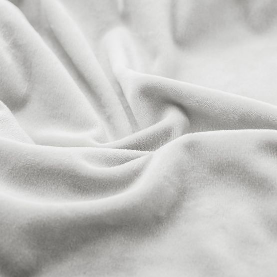 RESTILO presvlaka za kauč SENTO siva glatka klasični stil