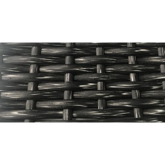 Rotirajuća stolica od sivog tehno ratana TWIST