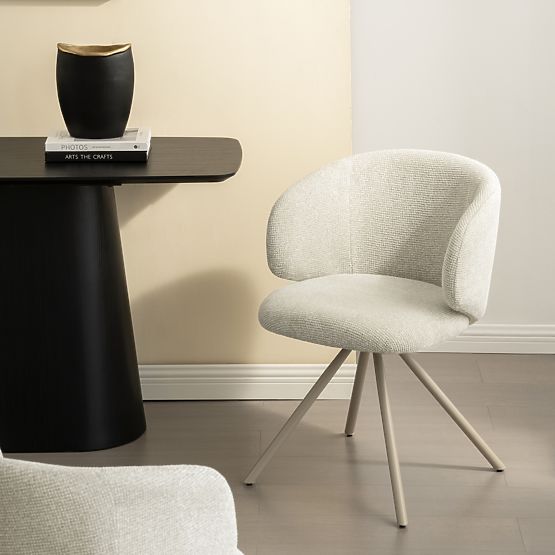 Rotirajuća stolica Pearl bež