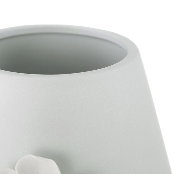 Saksija LUSITANO siva boja klasični stil za interijer ameliahome