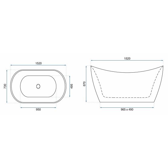 Samostojeća kada Rea Ferrano 150