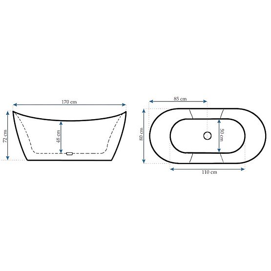Samostojeća kada Rea Ferrano Slim 170