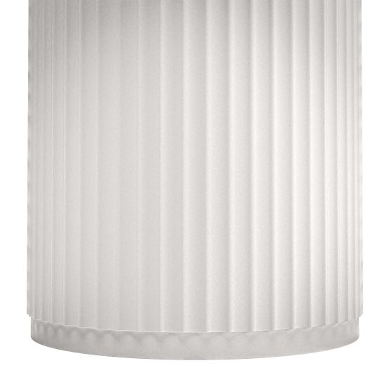 Samostojeći umivaonik Ciriola, kompozitni, 45x90 cm, bijeli, rebrasti