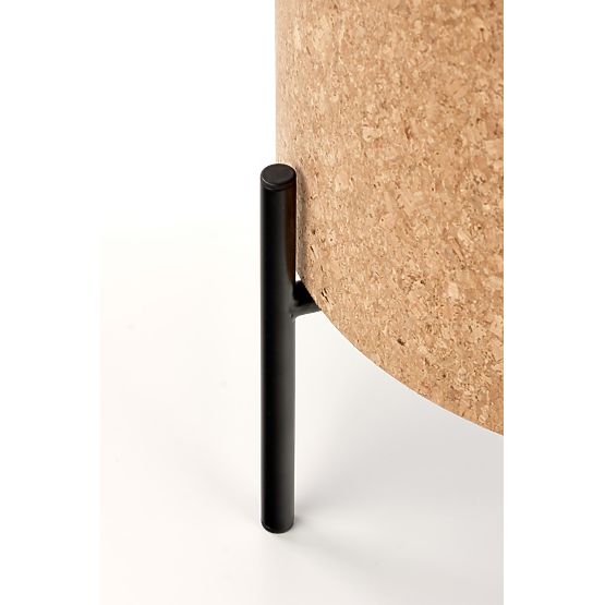 SASHA stol prirodni/crni (1p=1ks)