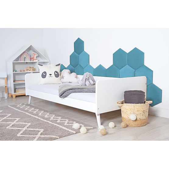 Šesterokutna tapecirana ploča - Emerald