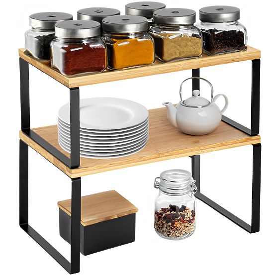 Set od 2 bambusove police GINGER