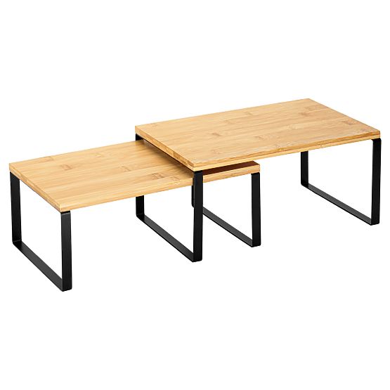 Set od 2 bambusove police GINGER