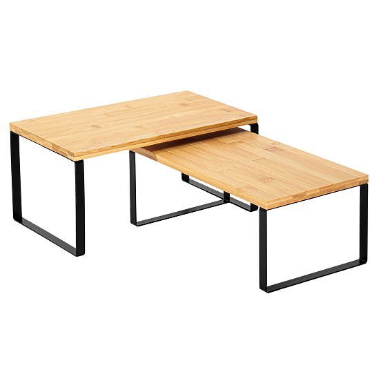 Set od 2 bambusove police GINGER