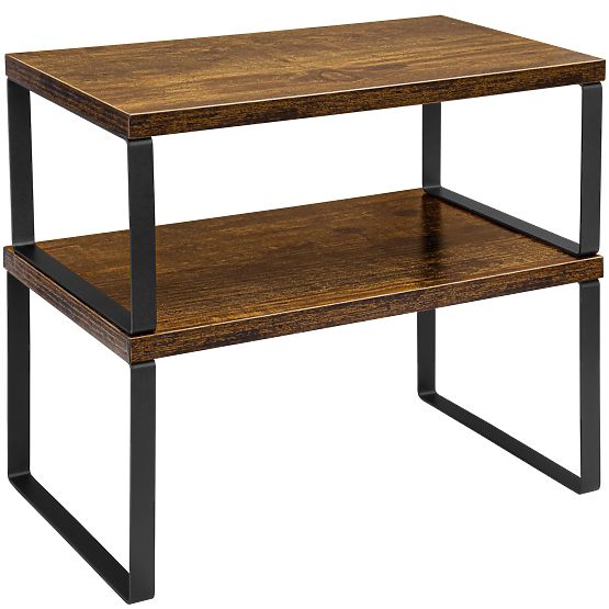 Set od 2 bambusove police GINGER RUSTIC