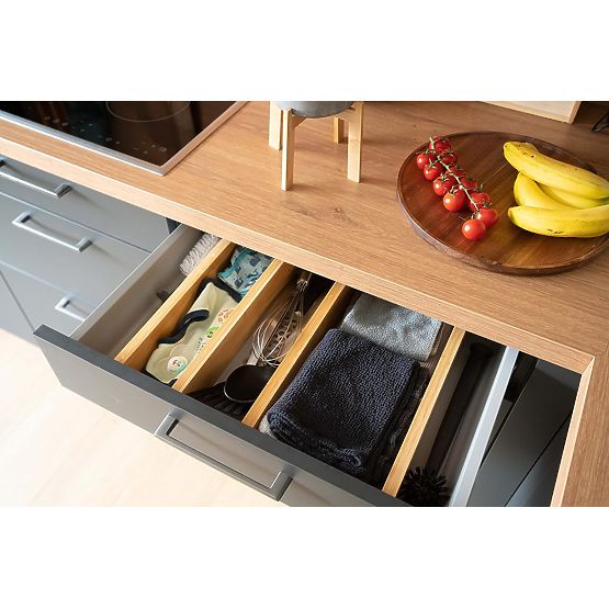 Set od 4 bambusove pregrade za ladicu RITA