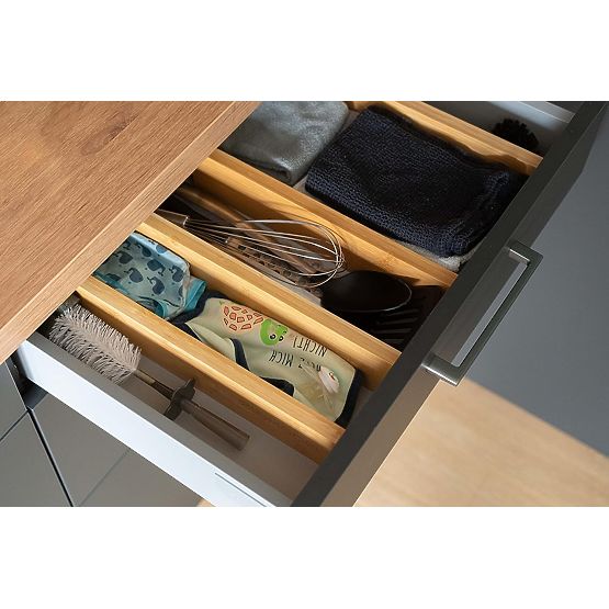 Set od 4 bambusove pregrade za ladicu RITA