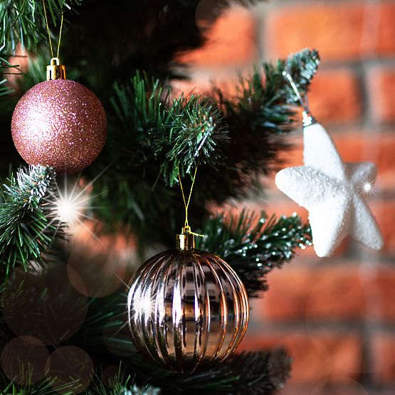 Set od 5 bijelih zvijezda KL-21X21