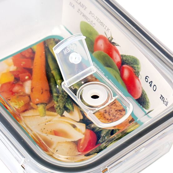 Set od 6 staklenih posuda za hranu AMALFI