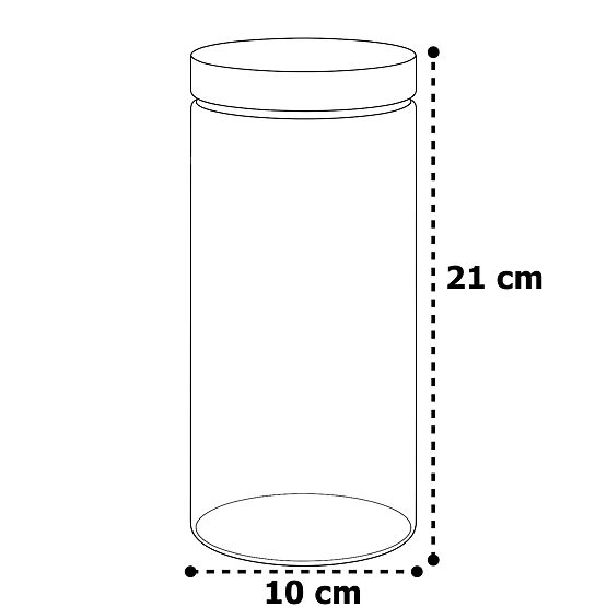 Set od 9 posuda FRASCO