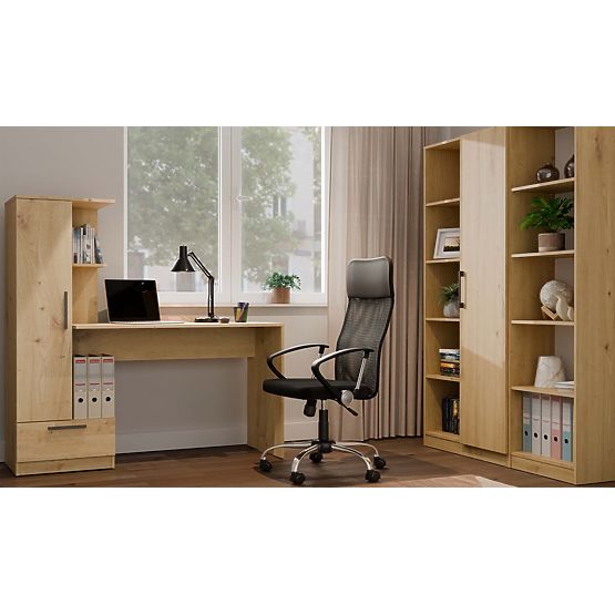 Set Radni stol + Polica COSMO HRAST ARTISAN