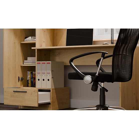 Set Radni stol + Polica COSMO HRAST ARTISAN