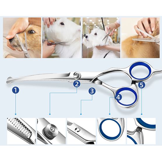 Set škara za životinje GROMMY za pse i mačke