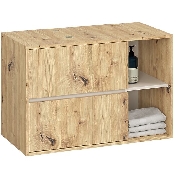 SET VISEĆEG KUPAONSKOG NAMJEŠTAJA S OTVORIMA VAMI HRAST ARTISAN / KAŠMIR