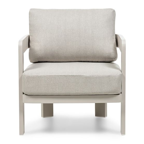 Set vrtnog namještaja Japori, aluminijski, svijetlo bež, zaobljen