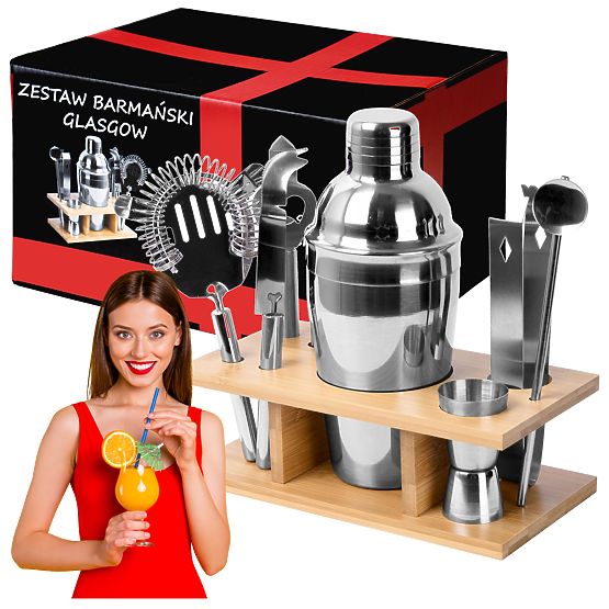 Set za barmene Glasgow 9 dijelova