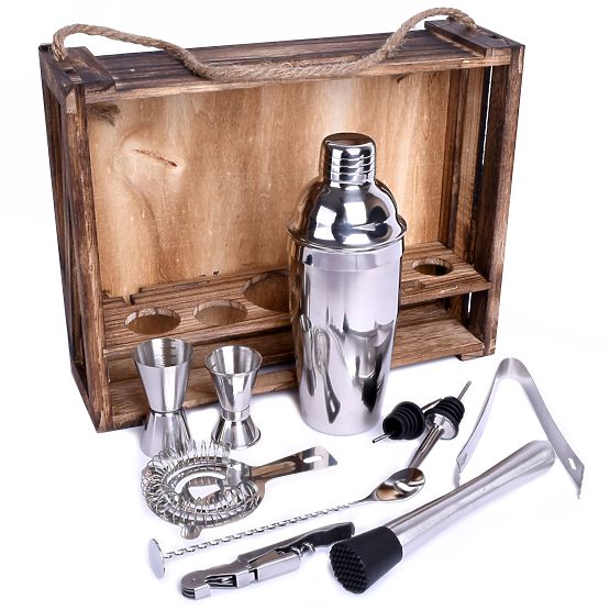 Set za barmene LOGAN 11 elemenata s kutijom