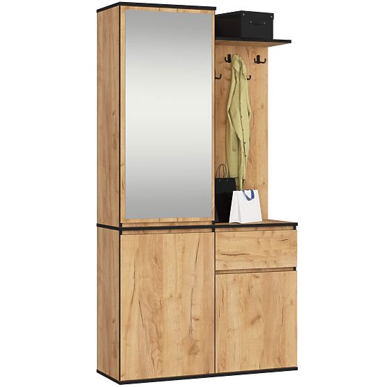 SET ZA PREDSOBLJE ENTRO PK DUB CRAFT