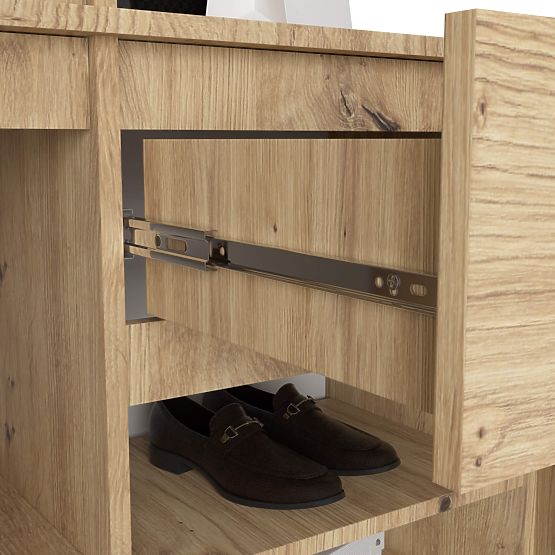 SET ZA PREDSOBLJE ENTRO PK HRAST ARTISAN