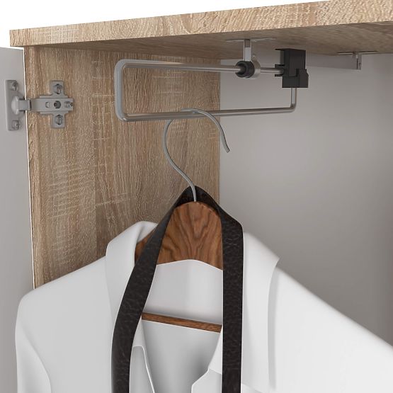 SET ZA PREDSOBLJE ENTRO PK HRAST SONOMA / BIJELA