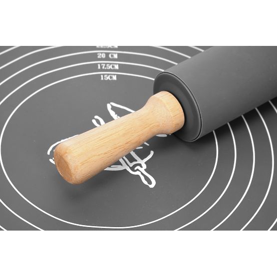 Silikonska radna ploča SELMA grafitna 70x50 cm