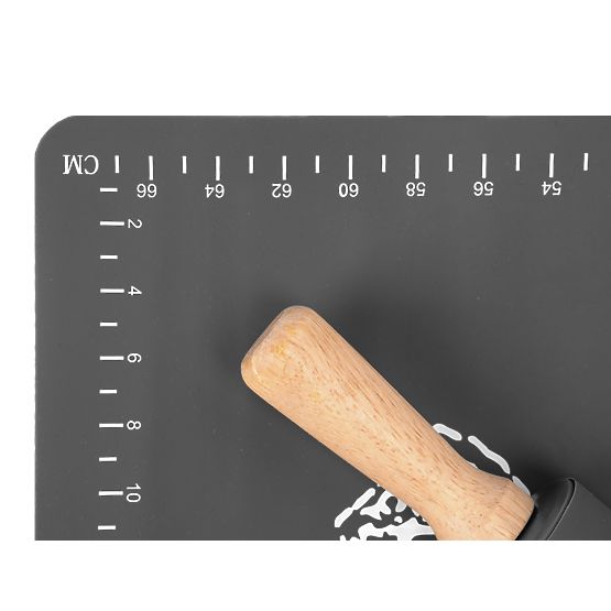 Silikonska radna ploča SELMA grafitna 70x50 cm