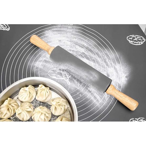 Silikonska radna ploča SELMA grafitna 70x50 cm