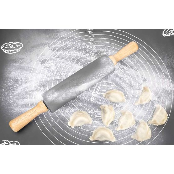 Silikonska radna ploča SELMA grafitna 70x50 cm