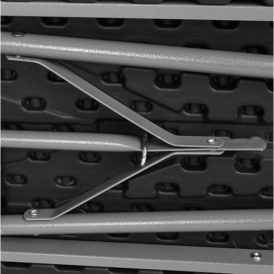 Sklopiva catering klupa 180 cm crna