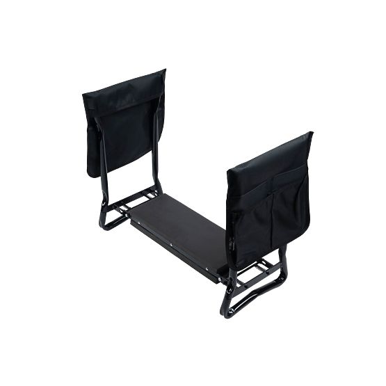 Sklopiva klečeća stolica za rad u vrtu s pojasom za alat i 2 organizatora