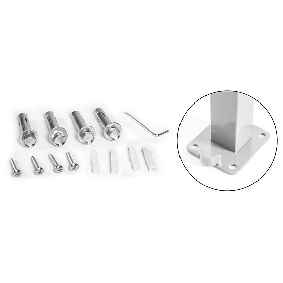 Sklopiva tenda 300x200 cm bočna roleta paravan za vrt na terasu bež