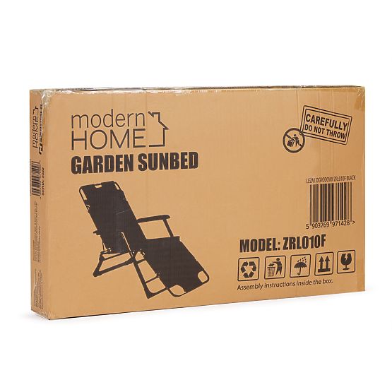 Sklopiva vrtna plažna stolica ležaljka 2u1