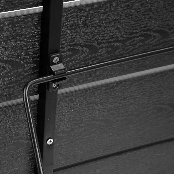 Sklopivi balkon stol ARETTO crni