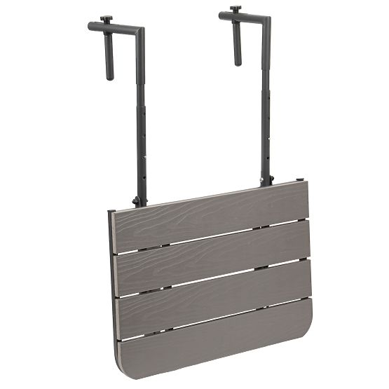 Sklopivi balkonski stol ARETTO sivi