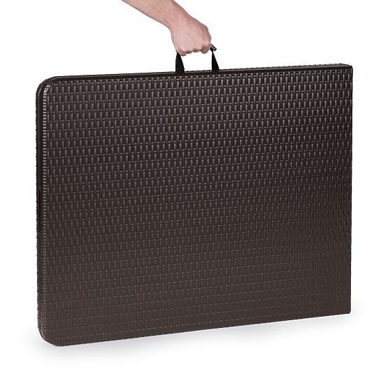 Sklopivi catering vrtni banketni stol 180 cm ratan ModernHome