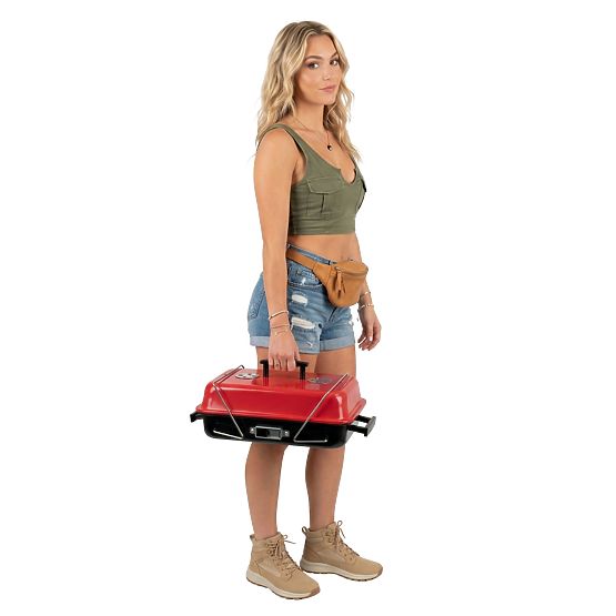 Sklopivi prijenosni ugljeni roštilj CAMPAL s poklopcem