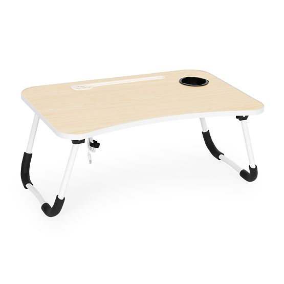 Sklopivi stalak za laptop 60x40 cm s lampom i ventilatorom ModernHome