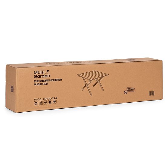 Sklopivi turistički stol 90x60 cm kamping s torbom MultiGarden