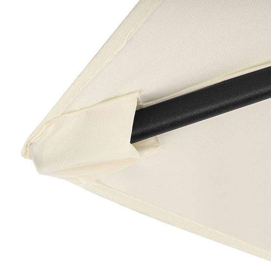 Sklopivi vrtni balkon kišobran podesiv 210 cm bež