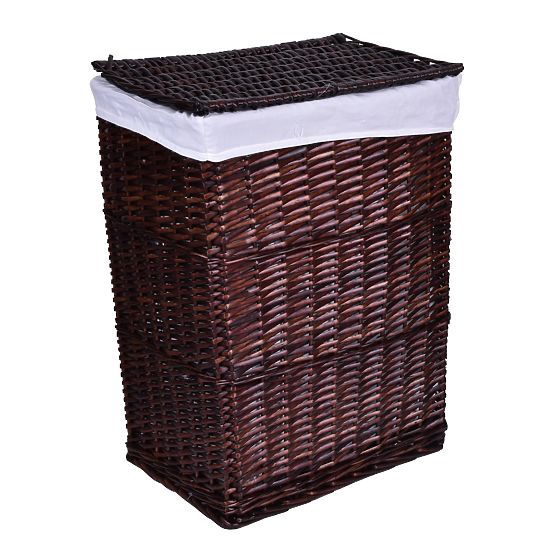Smeđa pletena košara 114 L